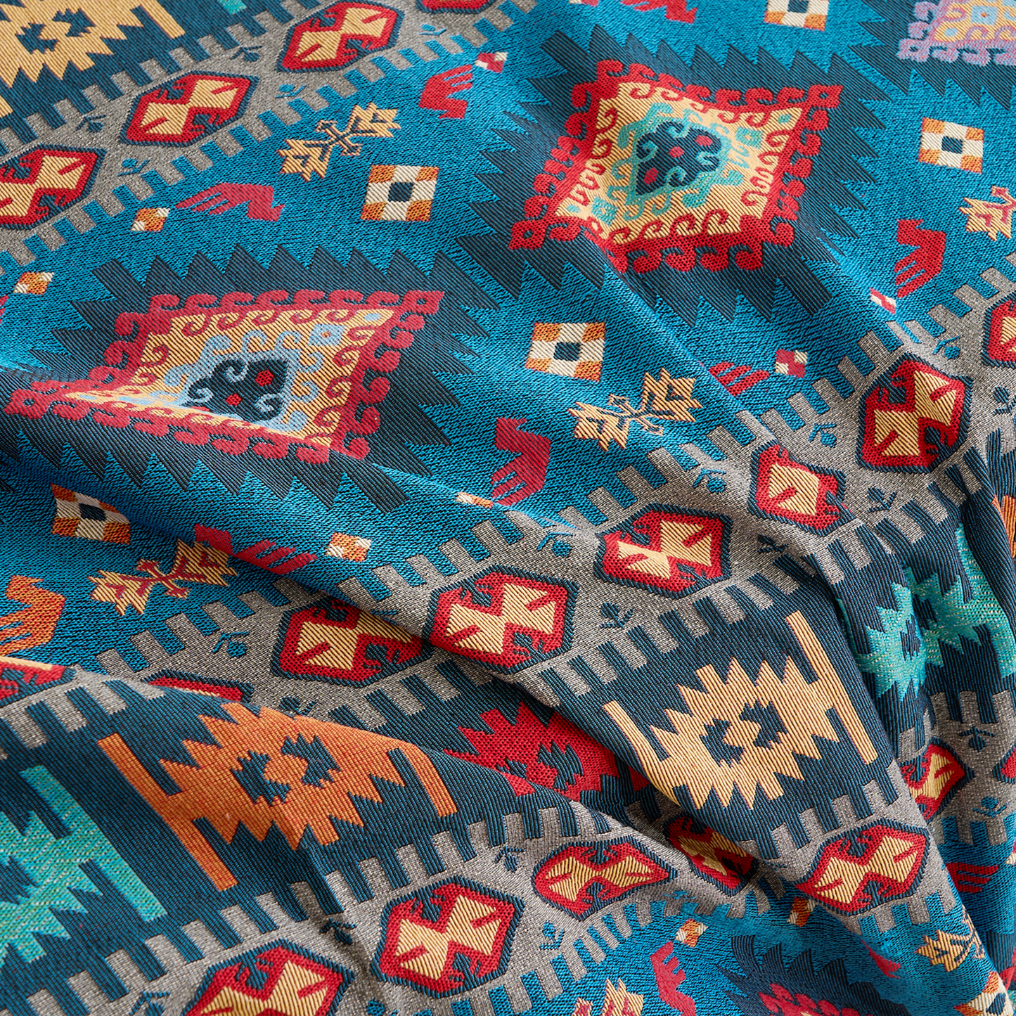 Azure Boho Chic Sofföverdrag - Modernt, Stiligt & Hållbart Soffskydd