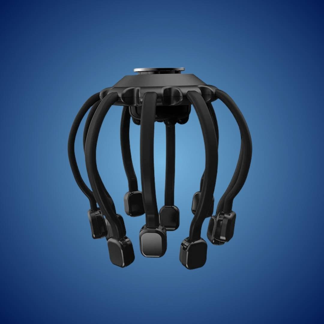 Huvudmassageapparat Elektrisk Huvudbotten Stresslindringsverktyg