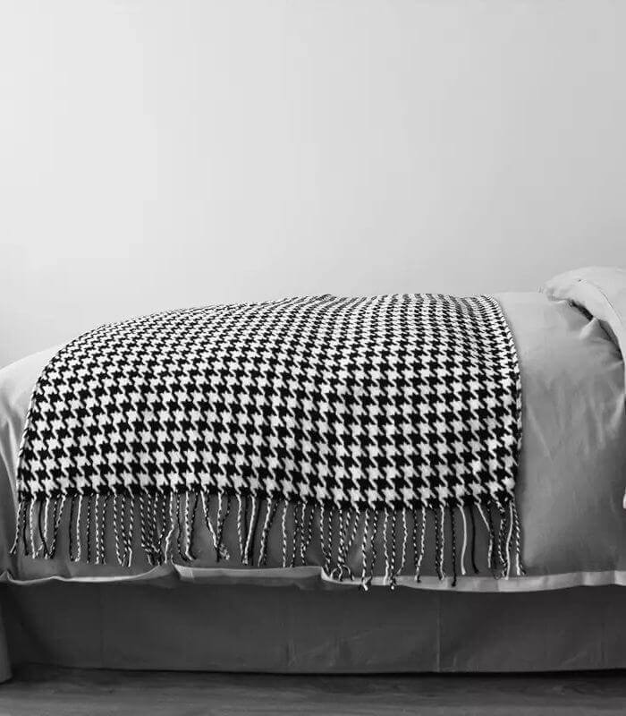 Étoile Noir – Lyx Houndstooth-rutig med tidlös elegans
