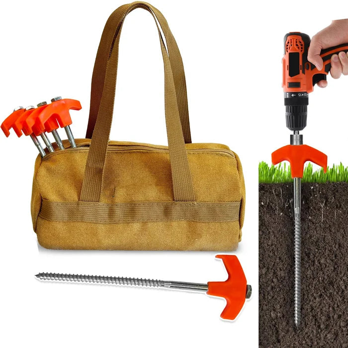 Carvallo | AnthorSafe - Rostfria tältpinnar av metall