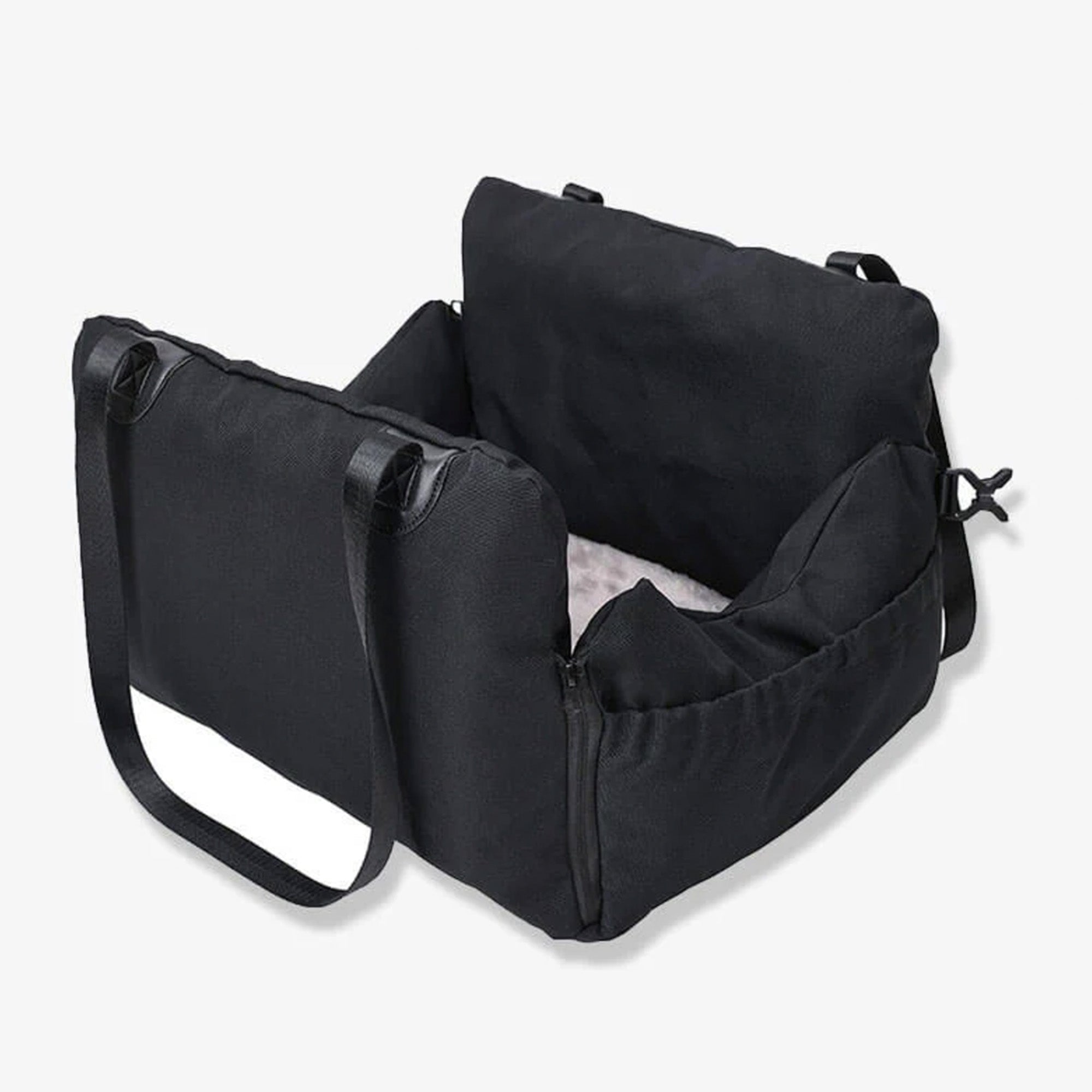 Multifunktionell Husdjursbilstol – 3-i-1 Bärväska, Soffa och Resesäng