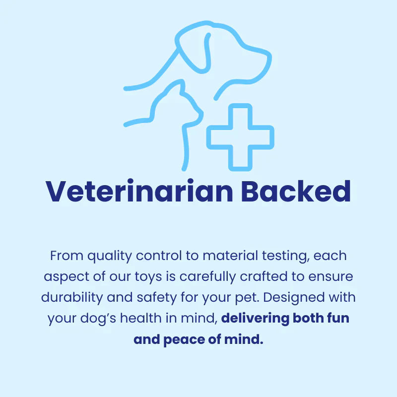 Furora Indestructible Plush Hundleksak – Mjuk & Hållbar Tuggleksak för Aggressiva Tuggare