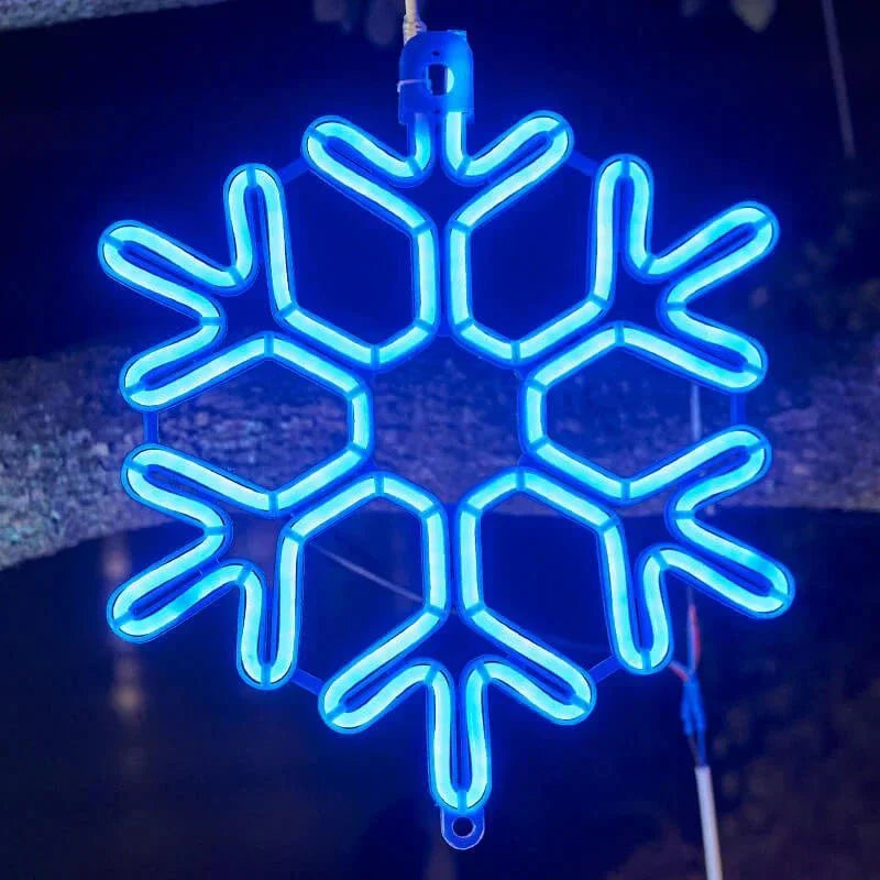 Carvallo - Frosted Snowflake LED-ljus för Vinter Elegance