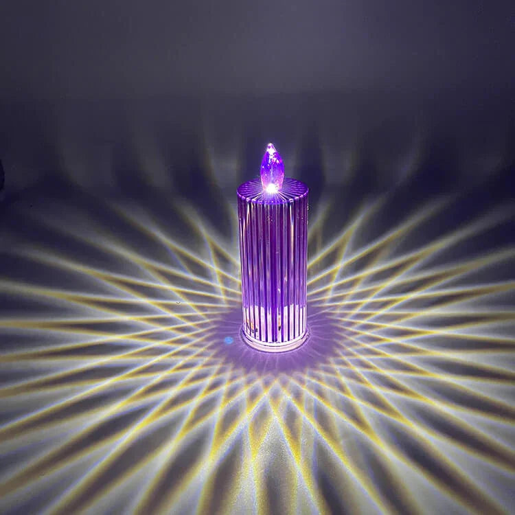 RoseGlow - LED kristallljus för romantisk stämning