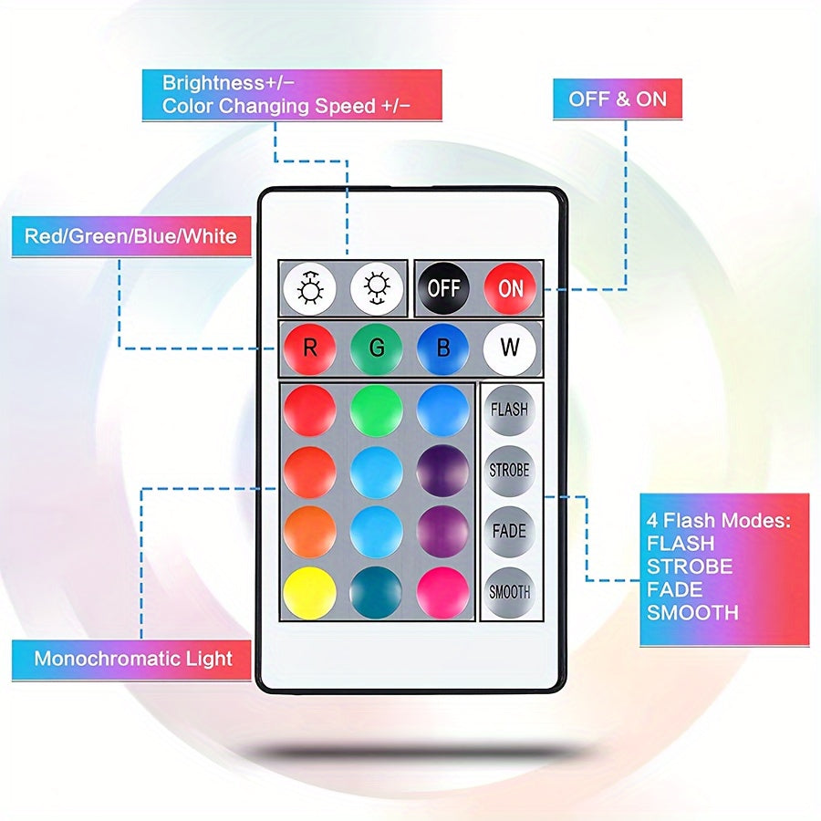 DecoBulldog - 3D Fransk Bulldog Nattlampa med 16 Färger