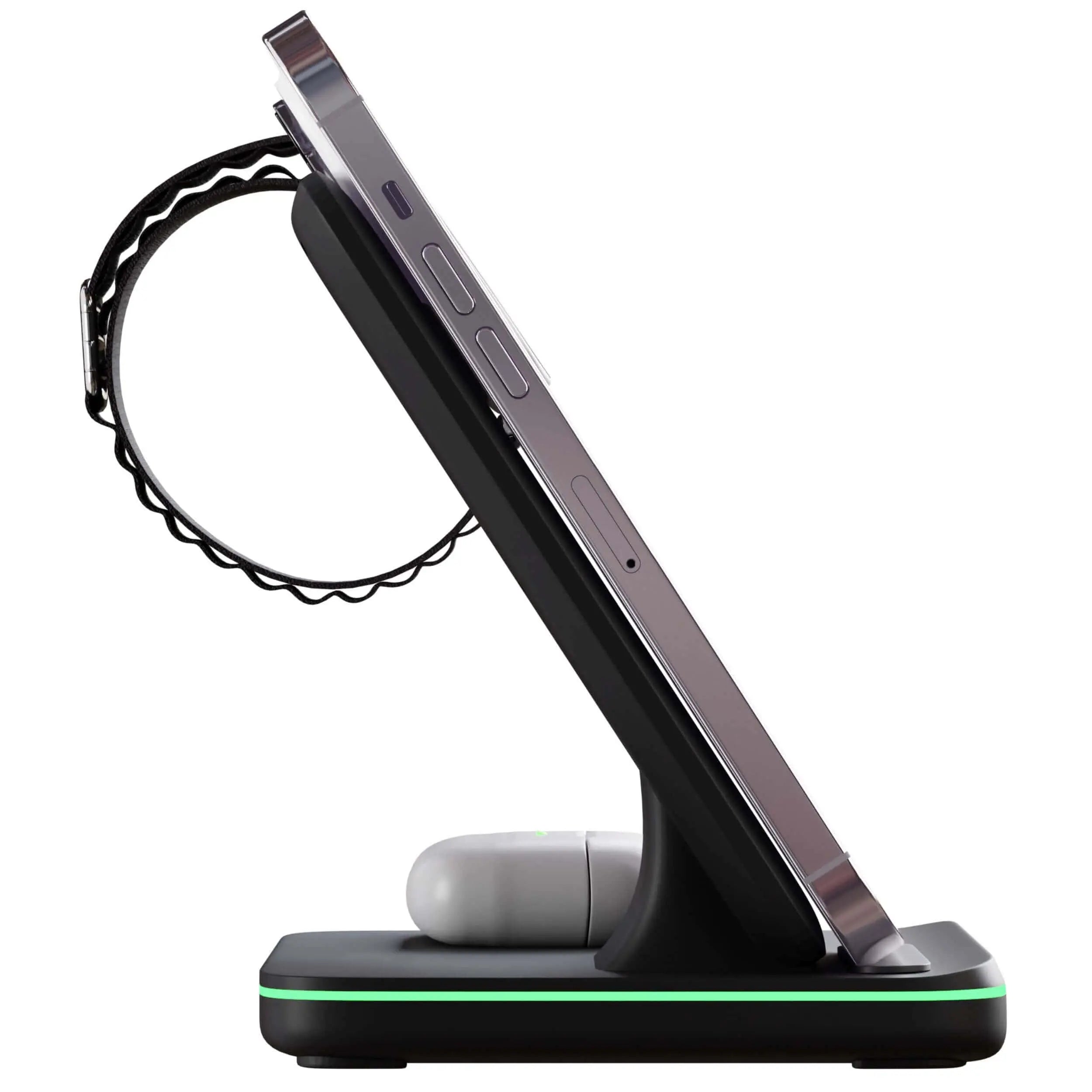 Trådlös laddningsdocka för iPhone och Apple Watch