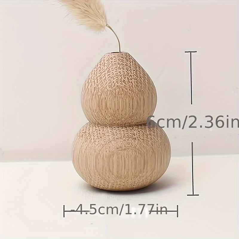 Trägeometrisk vas set - En tidlös pjäs för din interiör