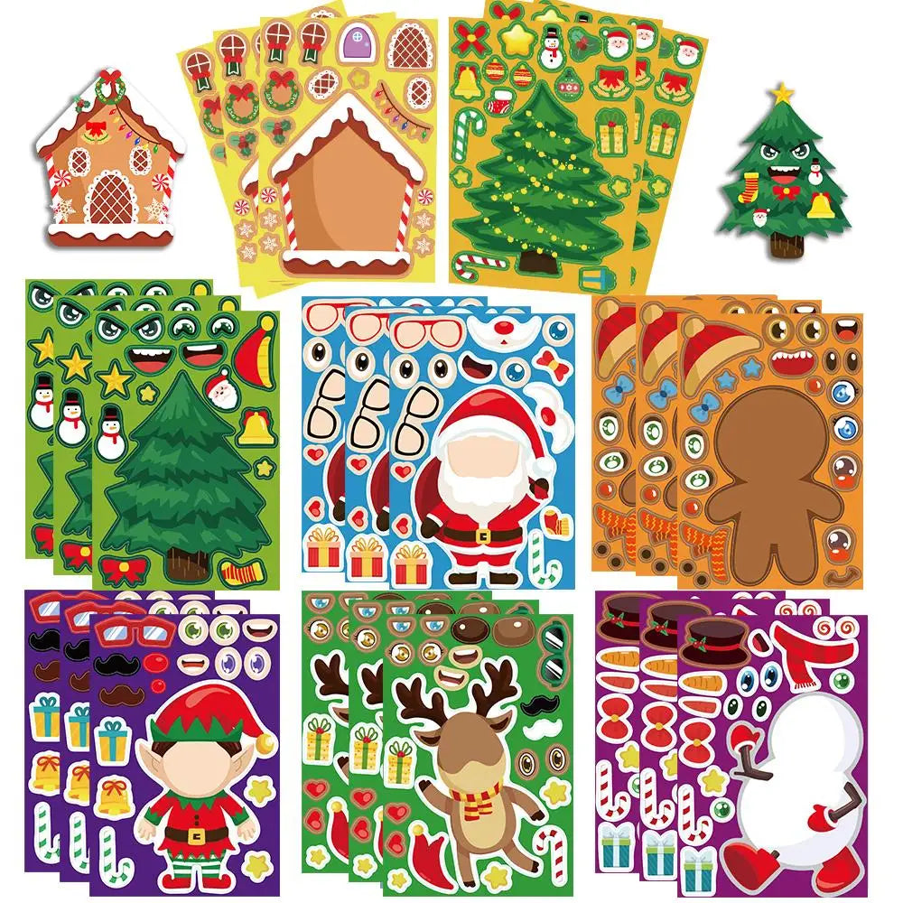 Julklistermärke Kollektion