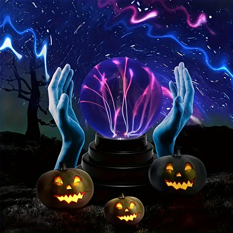 PlasmaGlow - Magisk Interaktiv Plasmakula med USB