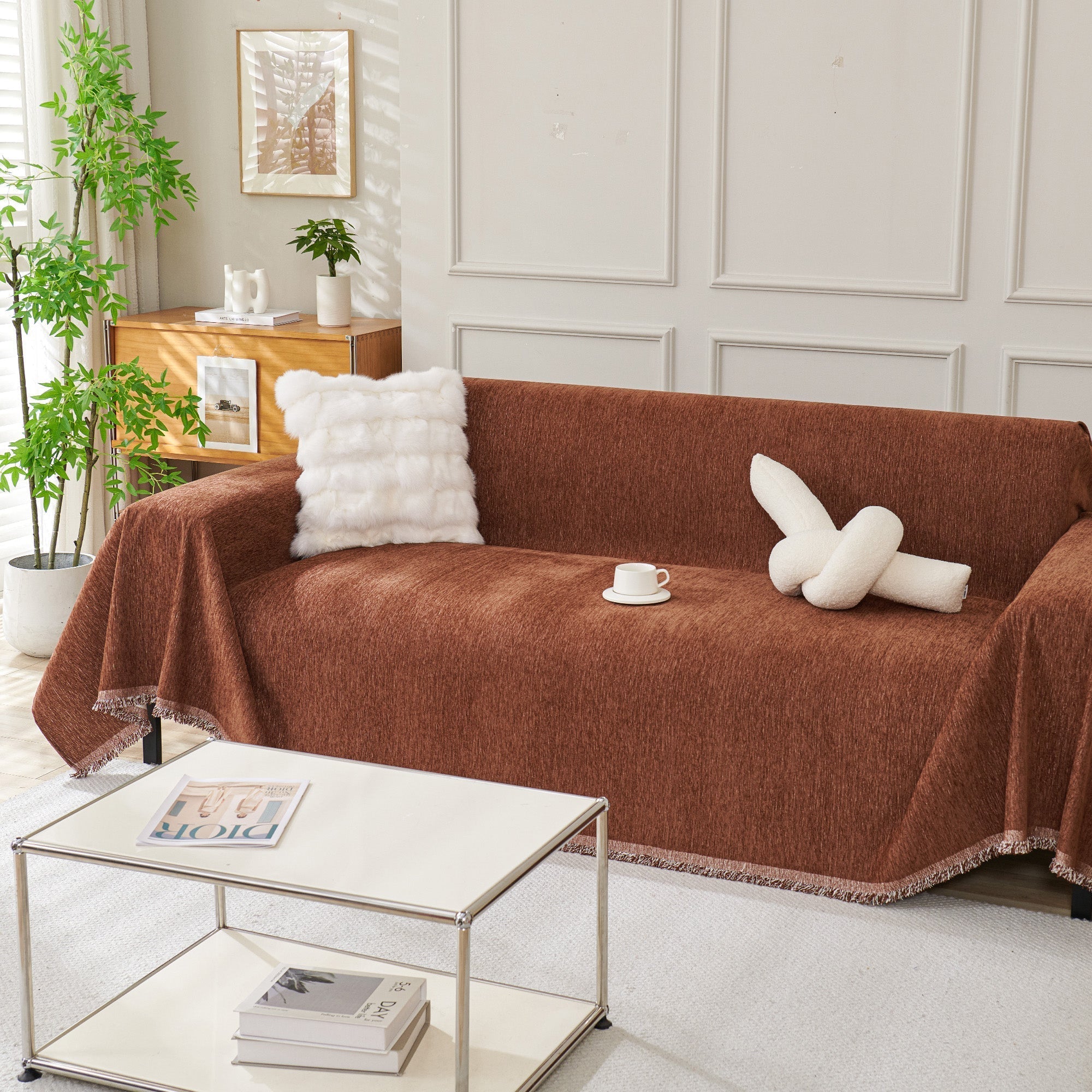 Pure Embrace Sofföverdrag - Modernt, Styligt & Hållbart Soffskydd