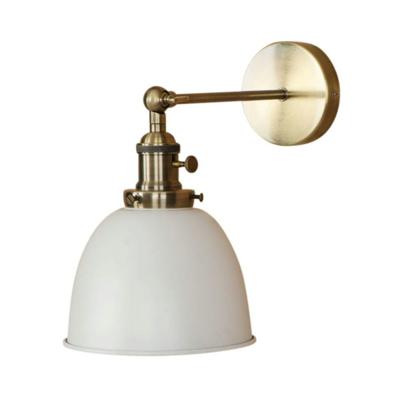 Liam Vintage LED Vägglampa Inomhus Svart Sovrum Metall