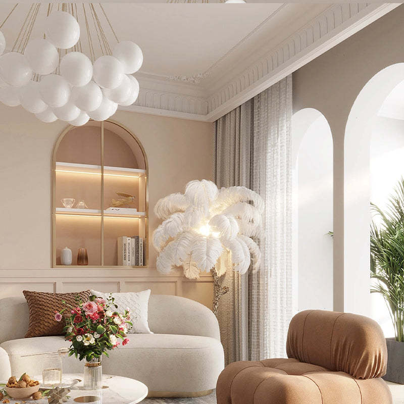 Glamora - Design Hänglampa i Metall och Glas