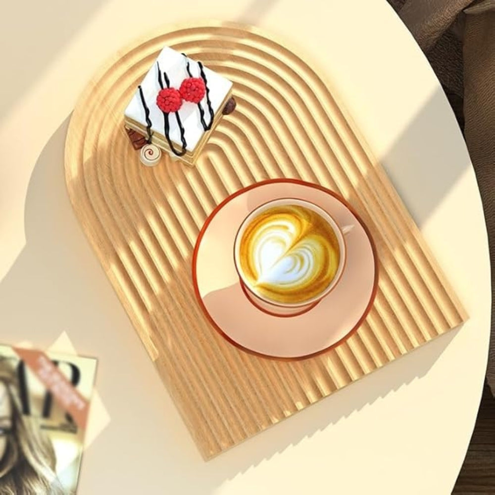 Nordisk Ripple Träbricka