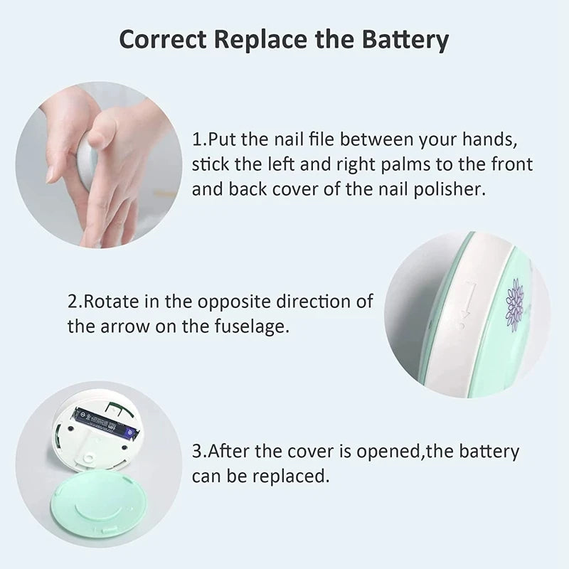 Baby Elektrisk Nagelfil