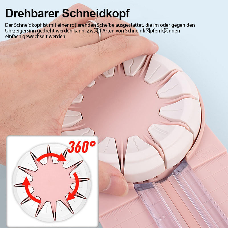 Carvallo - 12-i-1 Pappersskärare, perfekta snitt för varje projekt