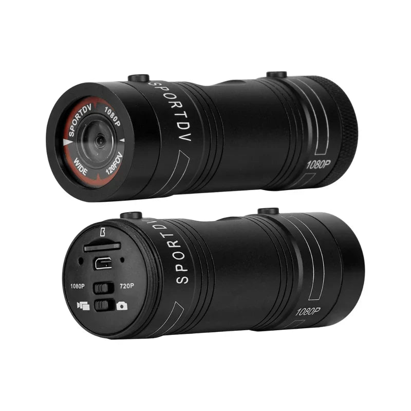 Actionkamera Vattentålig Hjälscykel Nattvision