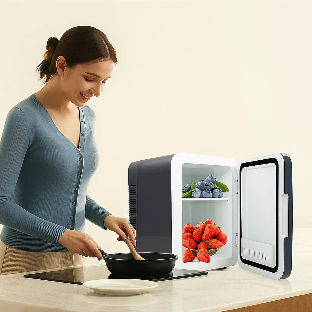 Mini Kylskåp Bänkskivans USB Tyst Kylare