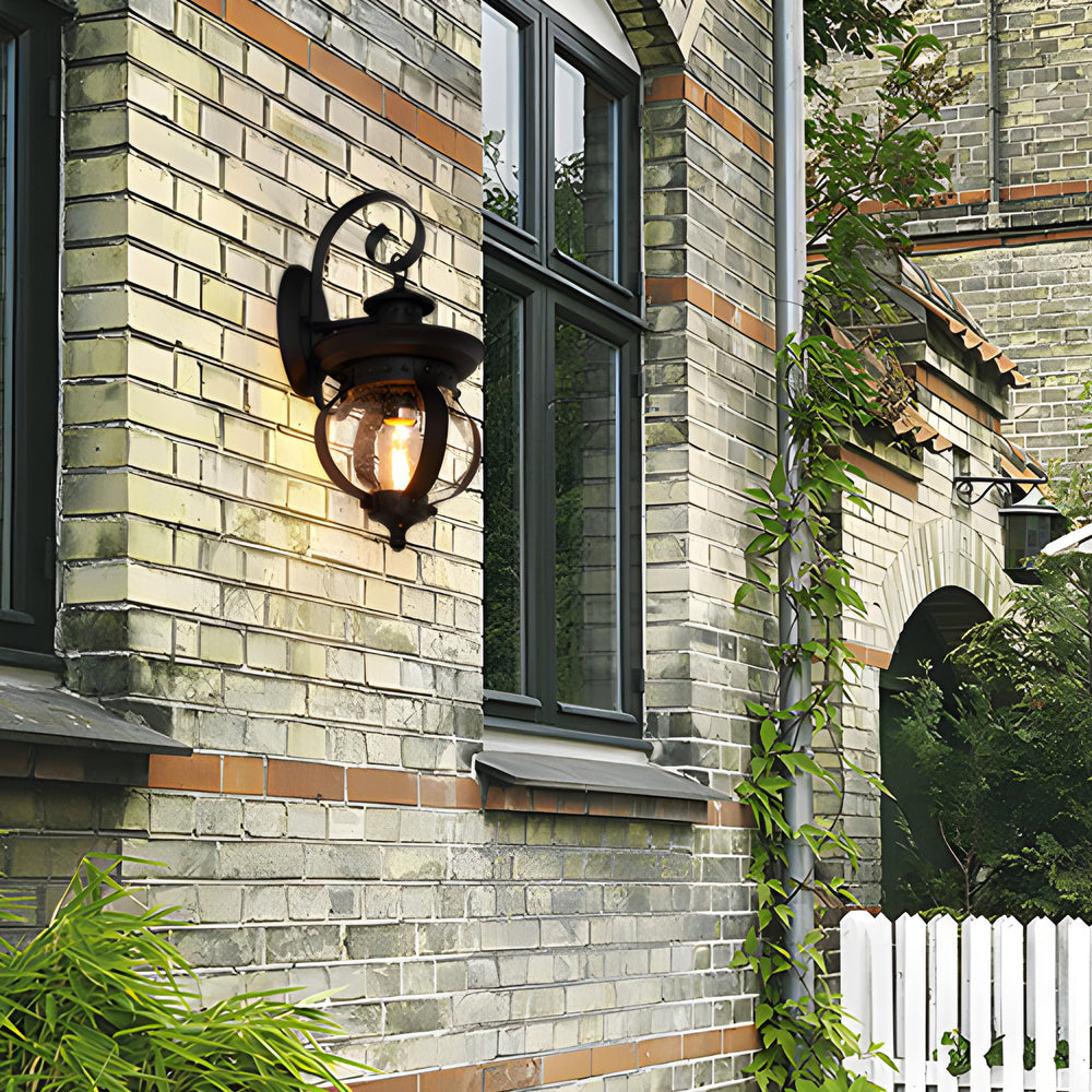 1-Lamps LED Utomhusvägglampa med Böjd Arm