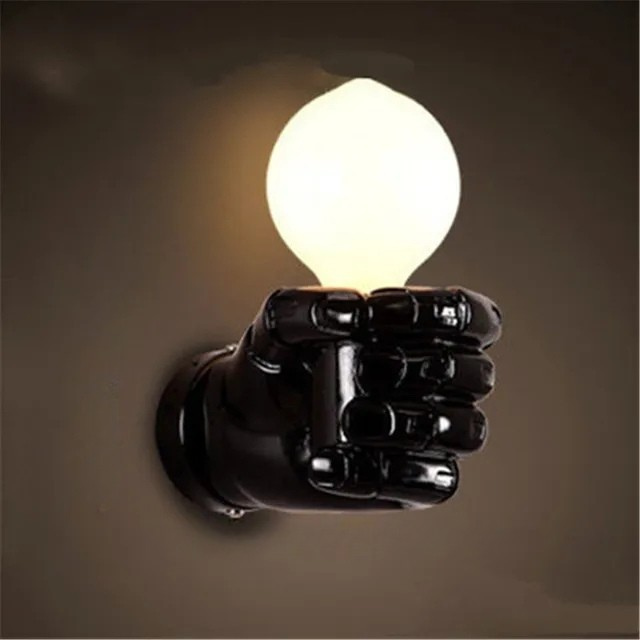 IndustrialGlow - Vasilj i industriell stil av metall - Vintage LED-lampa