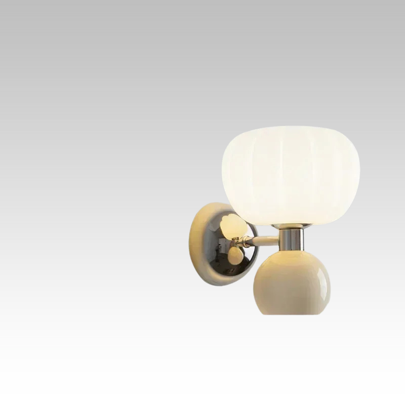 PumpkinLicht - Modern LED Vägglampa med Dubbel Huvud för Vardagsrum och Sovrum