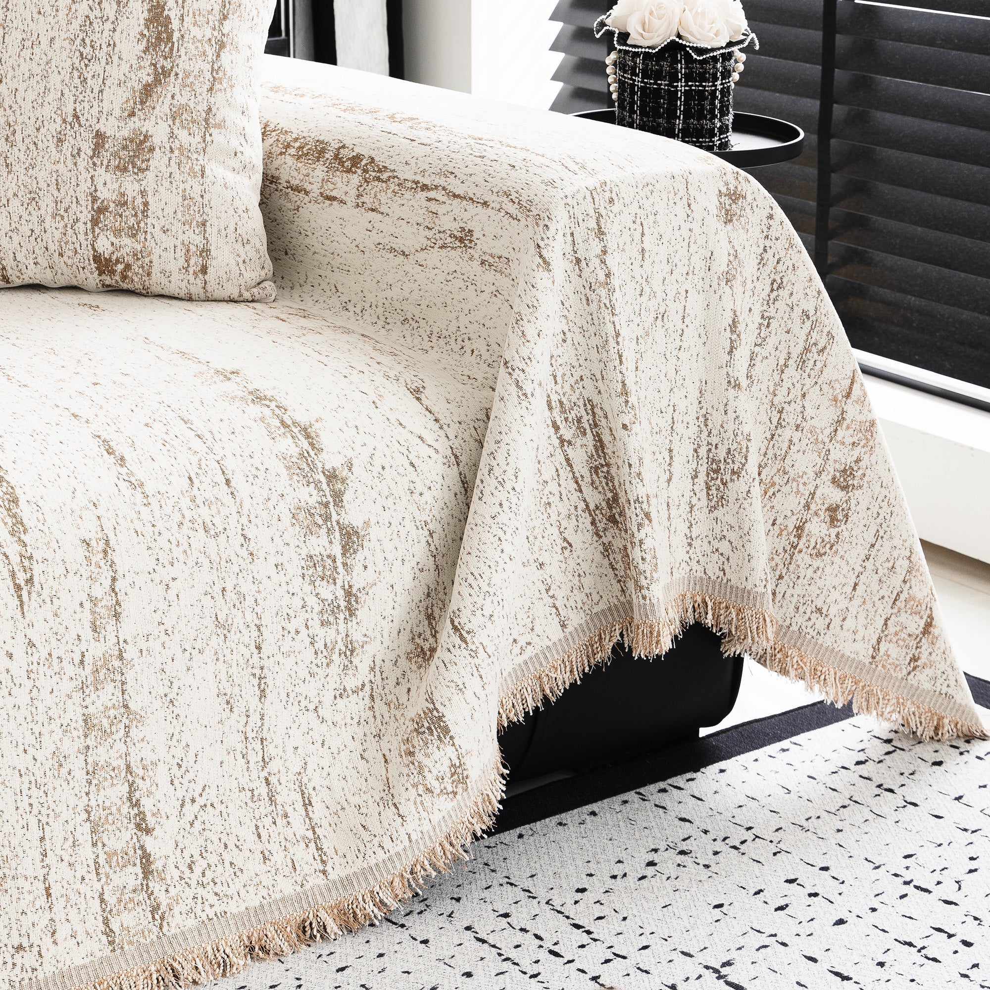 Samtida Canvas Sofföverdrag - Modernt, Stiligt & Hållbart Soffskydd