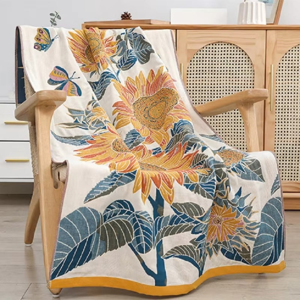 Savanna Bloom Bomull Badhandduk