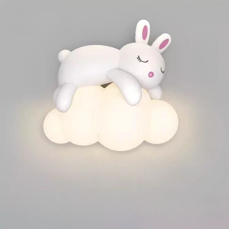 PandaLicht - Söt Panda LED Vägglampa för Barnrum