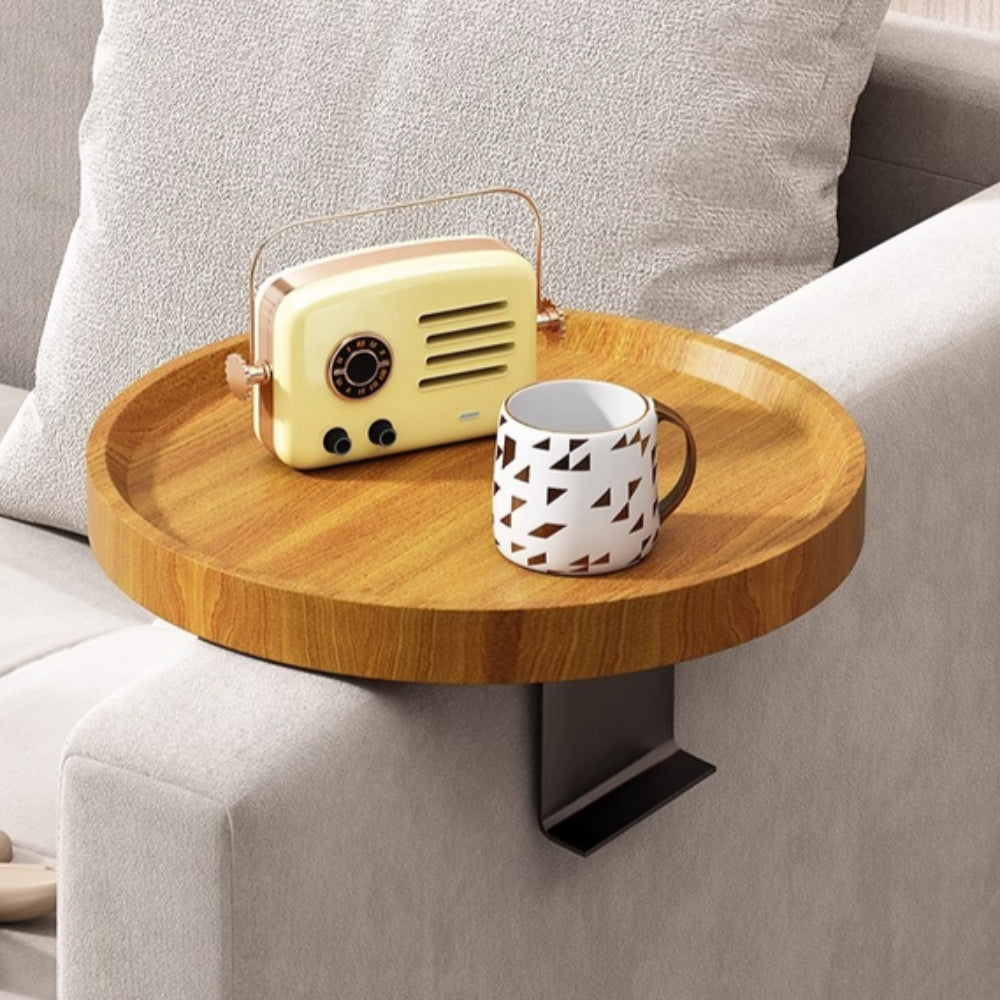 Sofa Armstöd Valnöt Bricka