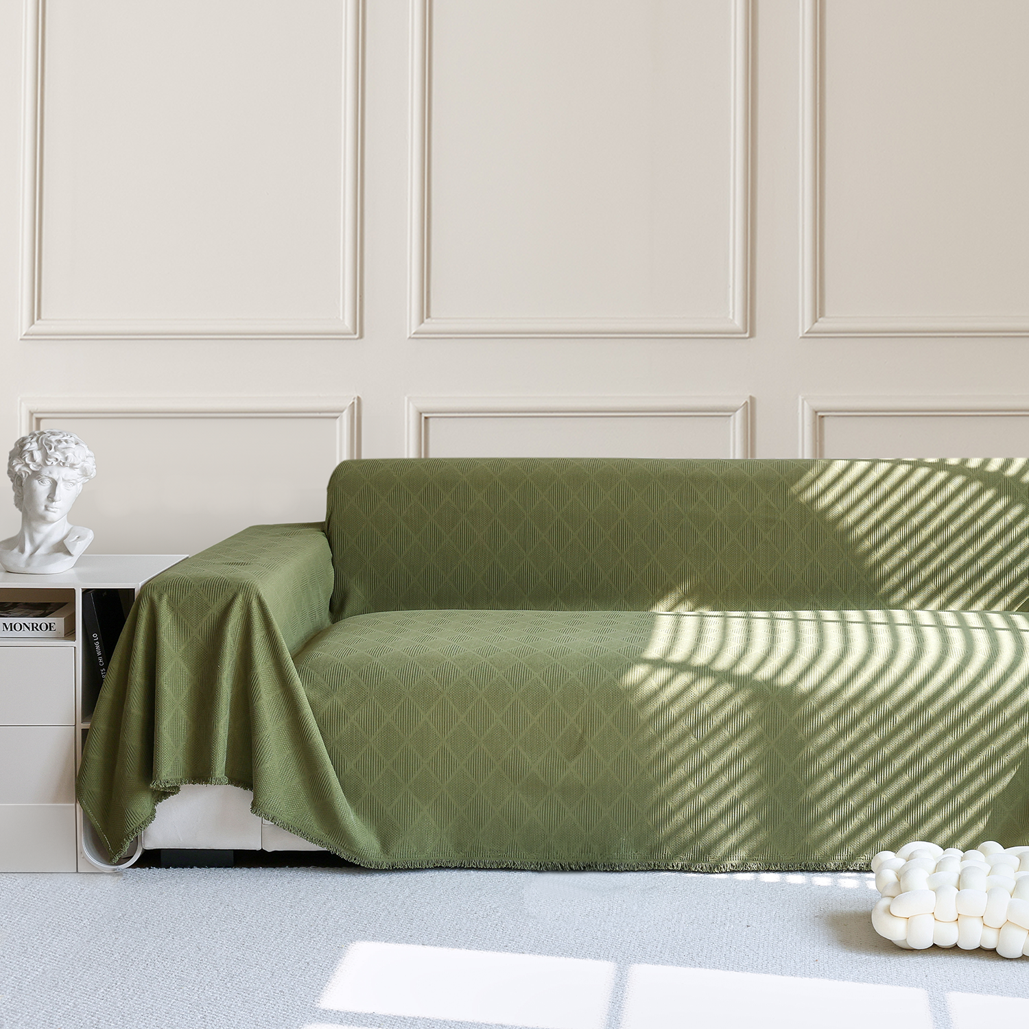 Dold Ädelstensofföre - Modern, Stilig & Hållbar Soffskydd