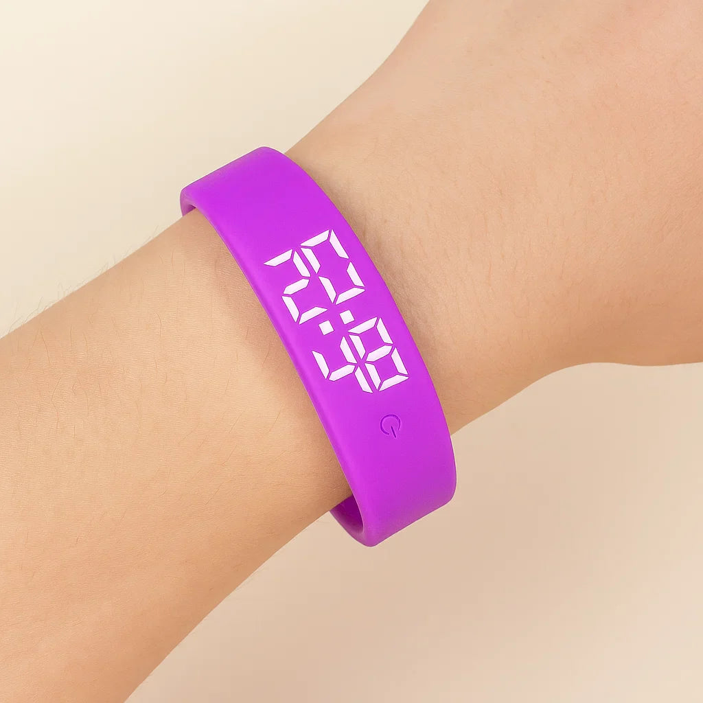 Fitness Tracker Vattentålig Digital Sportklocka