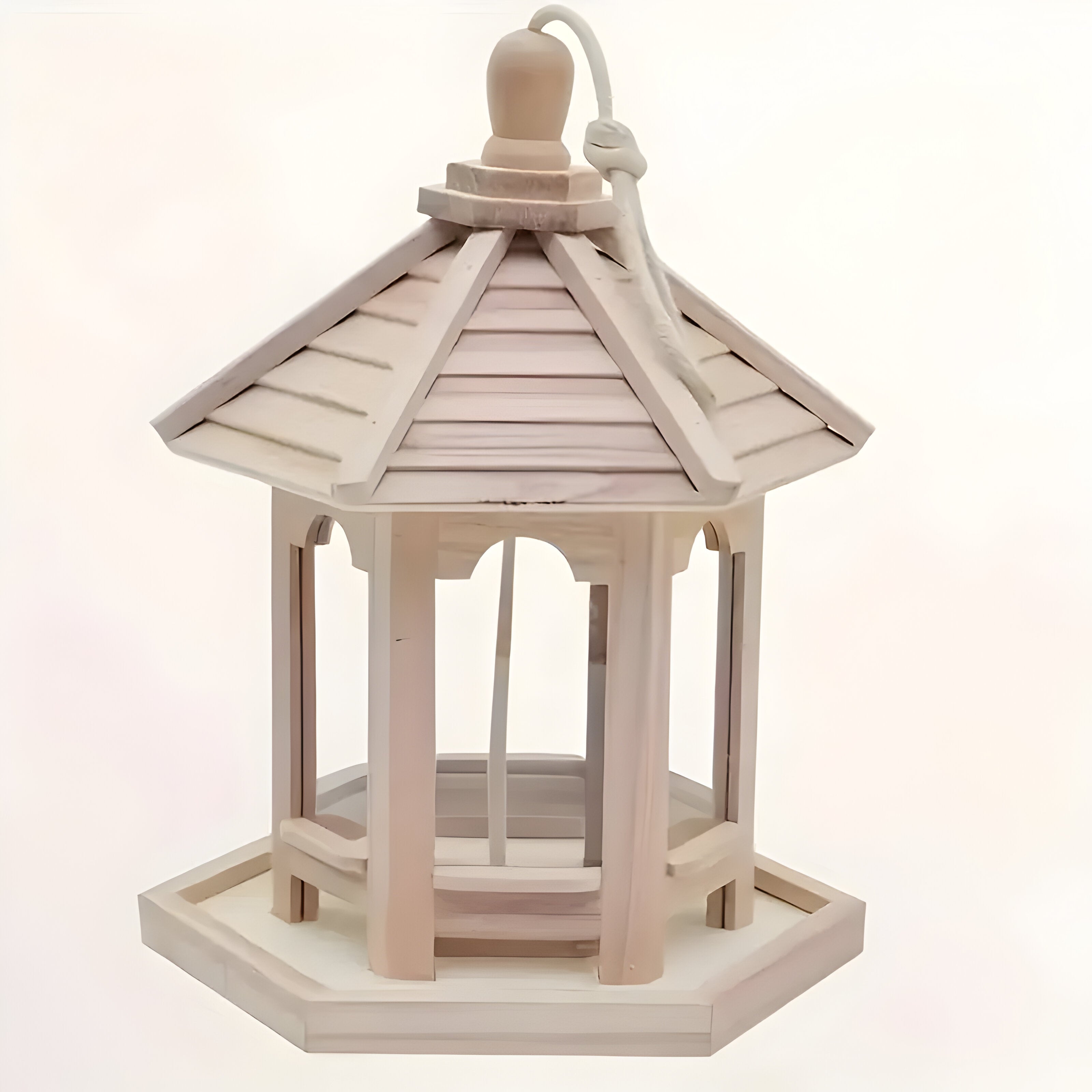 SkyPerch Bo free - Målningsbar trä hängande fågelhus