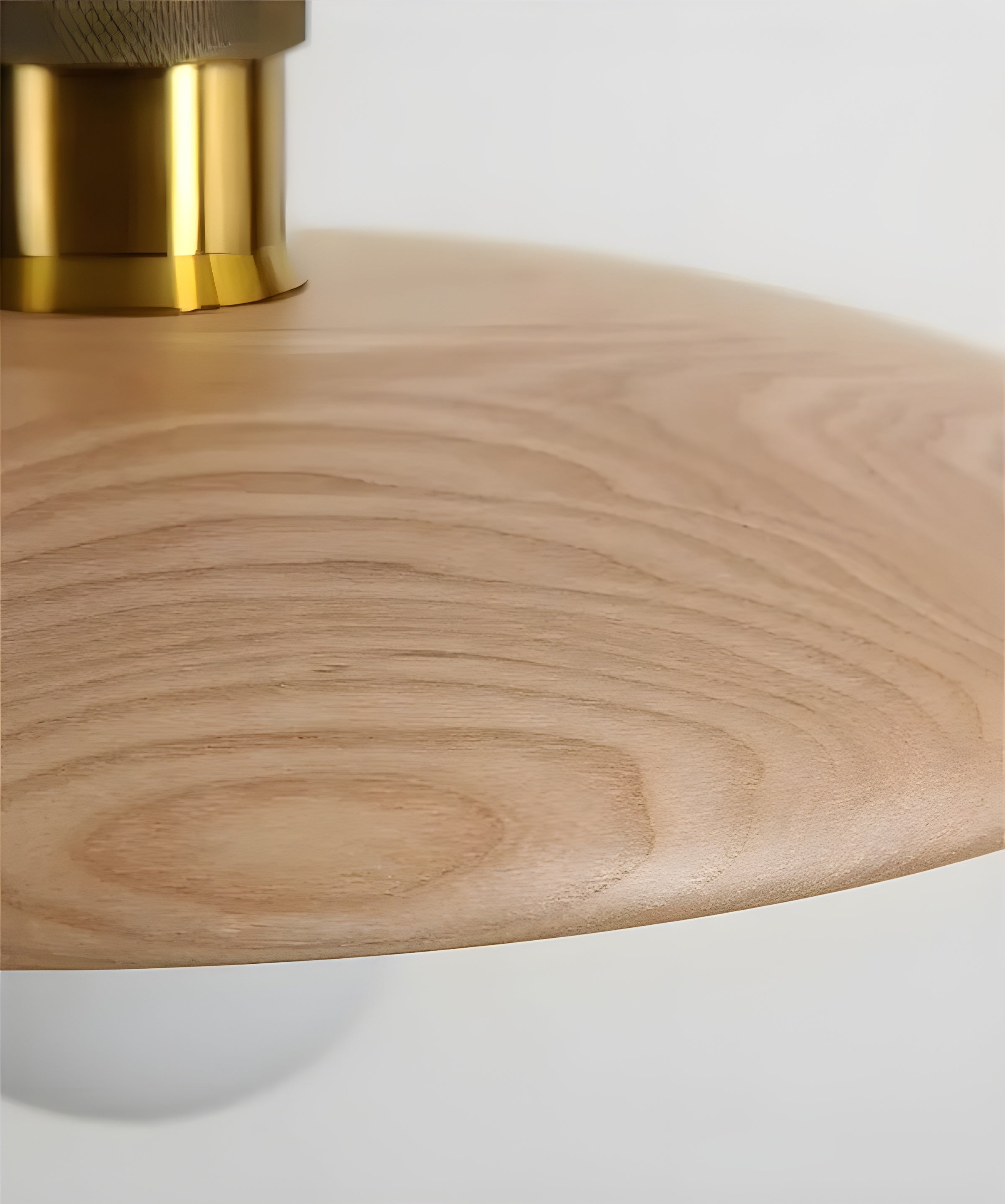 NatureLuxe Light - Dekorativ Trä Taklampa