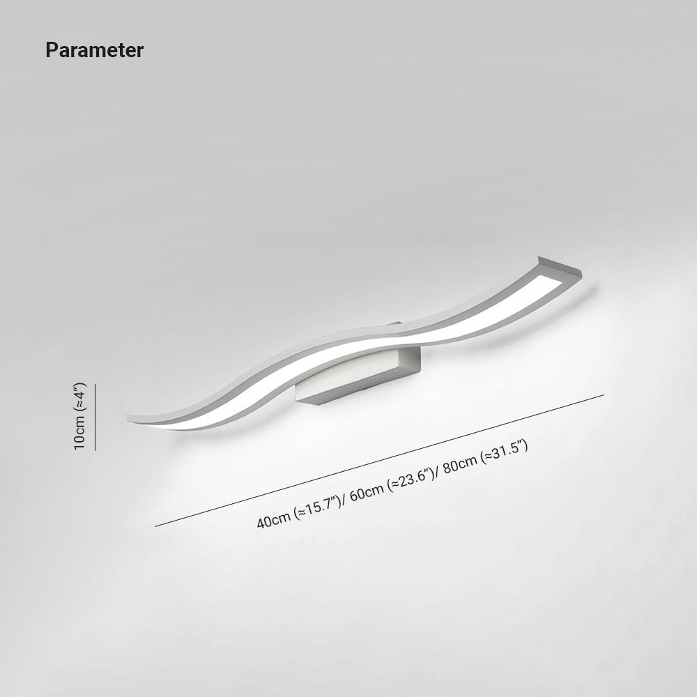 Nova - Modern LED Vägglampa Svart/Vit