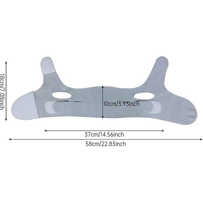 Ansiktslyftande mask | V-linjeformande rem för hudvård