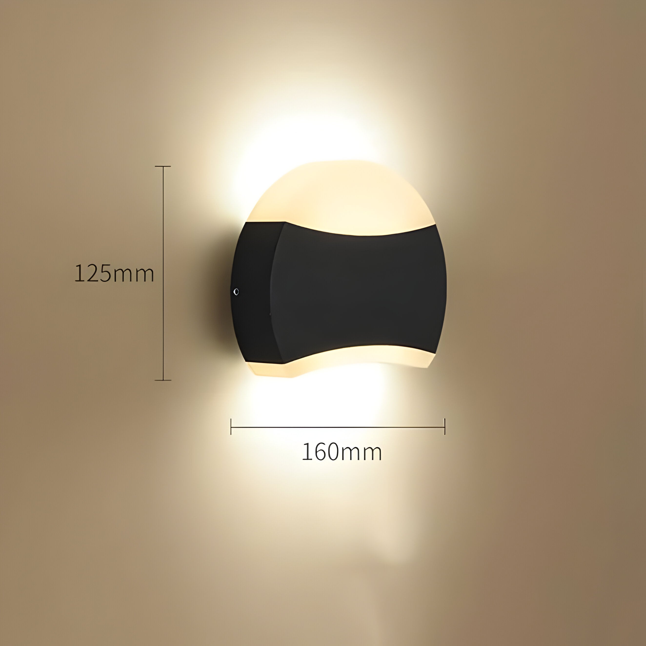 EchoBeam Light – Vattentät LED-vägglampa