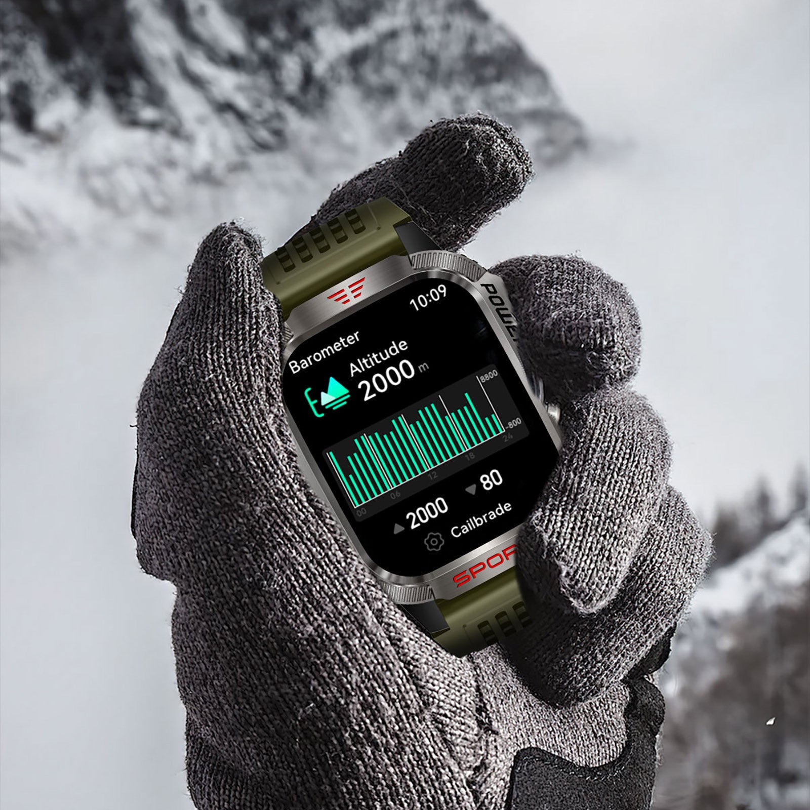 Indestructible Smart Watch för Fitness Spårning