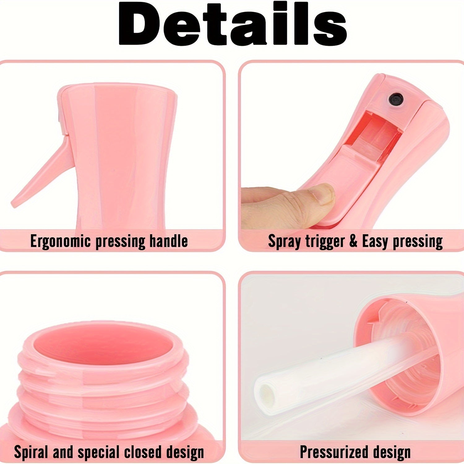 Fin dimsprayflaska – 200 ml för precision i hår- och växtvård