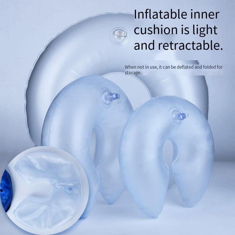 Royallure Uppblåsbar Hundåterhämtningskrage – Mjuk Donutdesign, Bekväm & Flextible