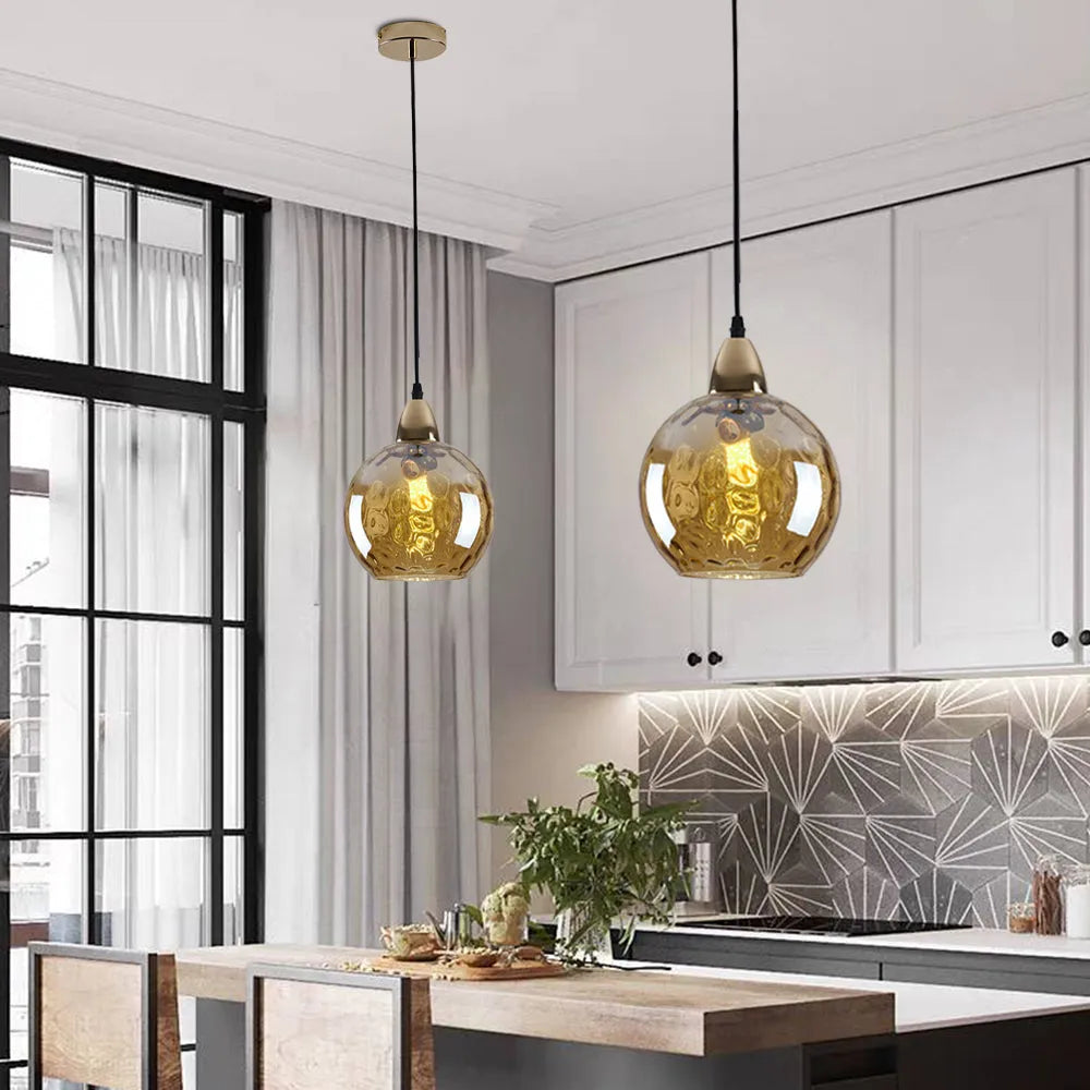 Modern Taklampa Glaskrona Kluster