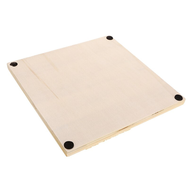 Trä Shut the Box Tärningsspel Bräde