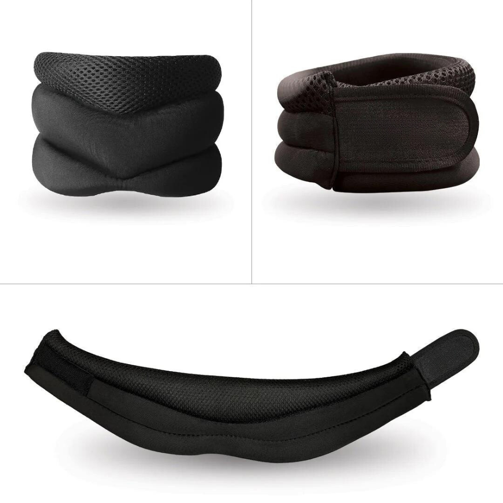 Carvallo - Justerbar halskrage för lindring av snarkning och behandling av sömnapné