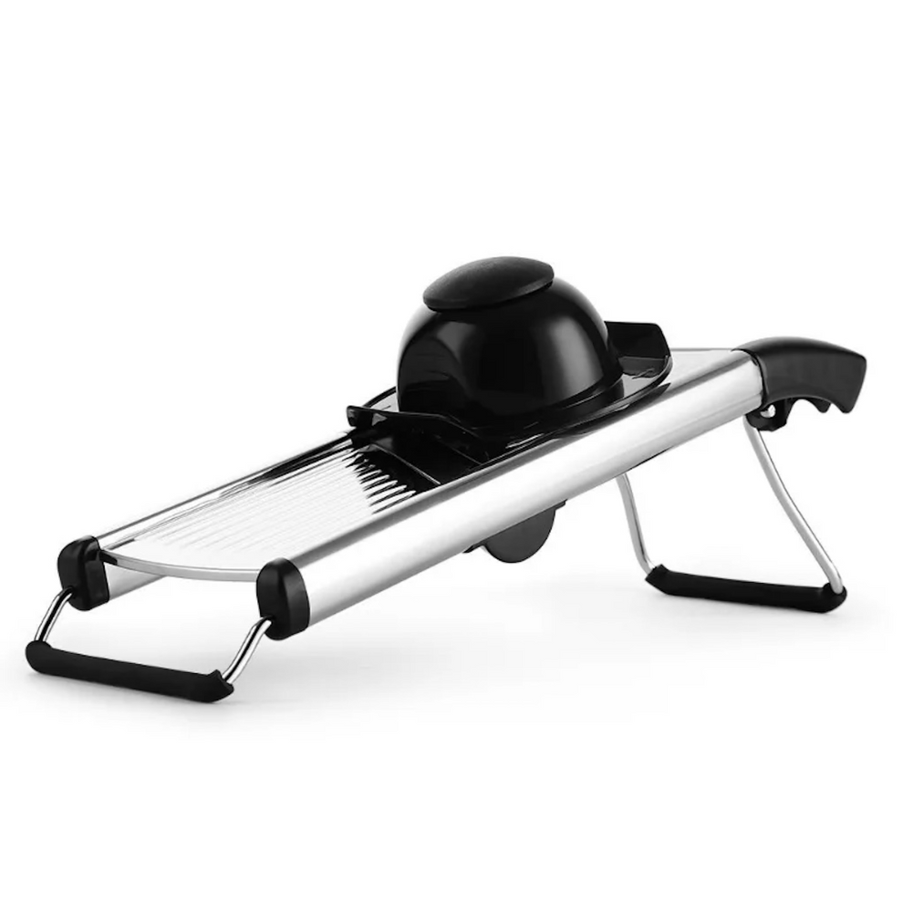 SlicePro – Justerbar mandolinskivare för precisa skärningar med flera tjockleksalternativ