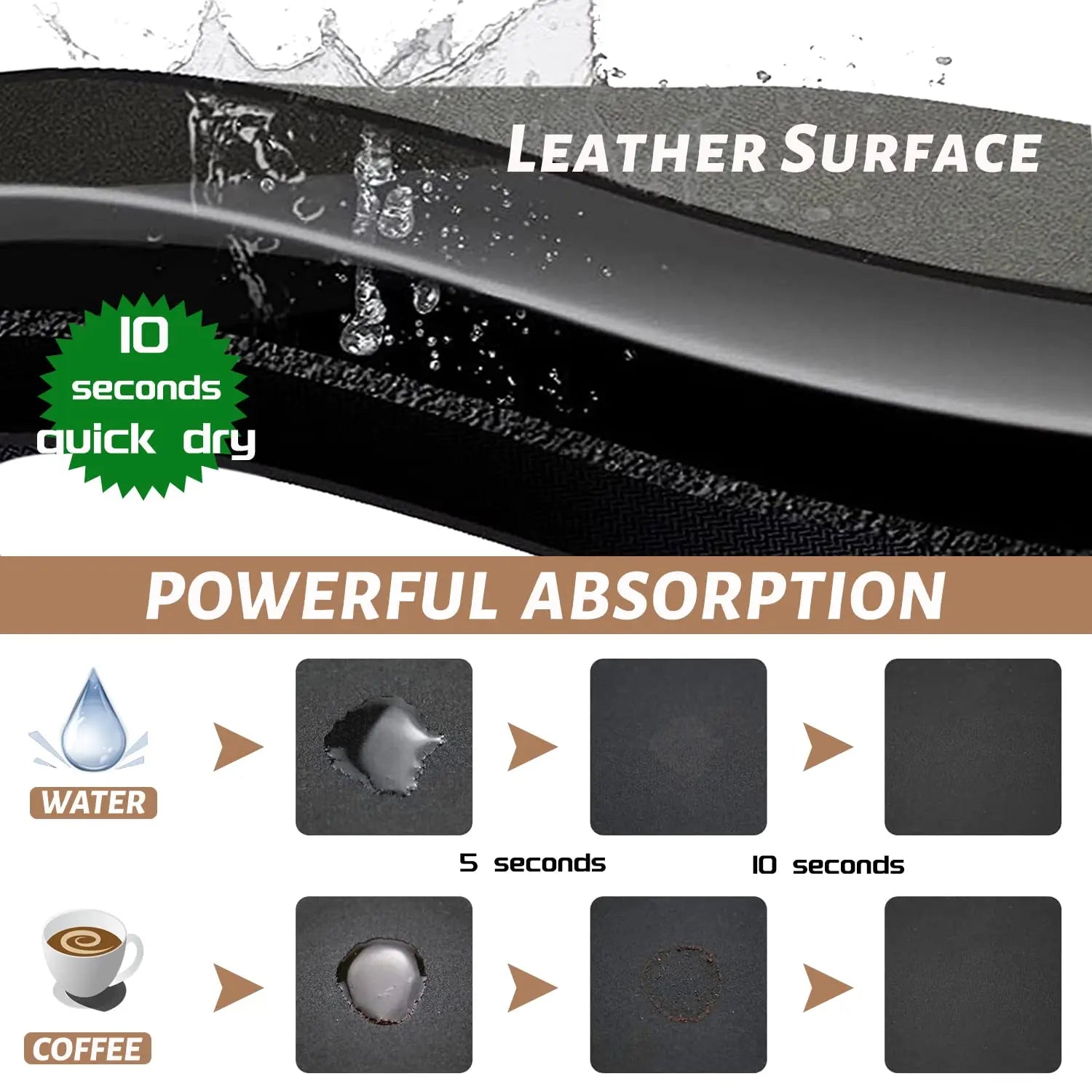 Quickdry Absorberande Köksmatta med Anti-Slip Baksida - Elegant Randig Design för Kök och Entréanvändning