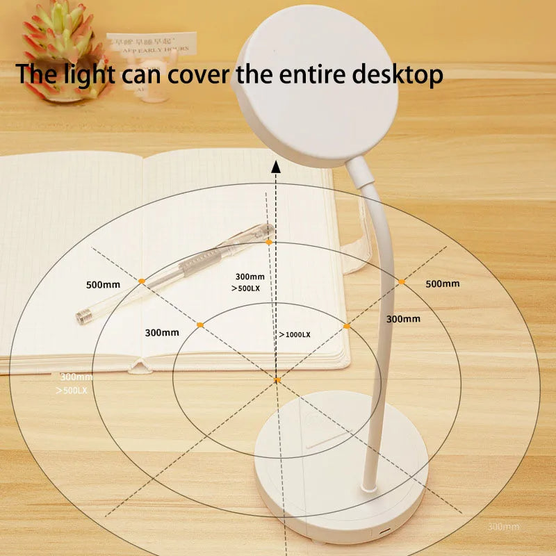 Sängbordslampa - Vitt Ljus