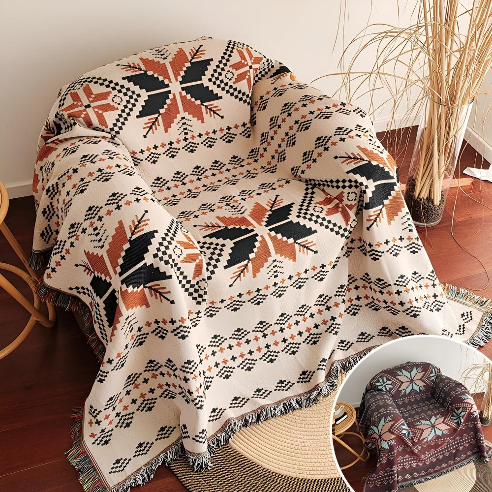 Maroccan Boho-mönster Picknickmat