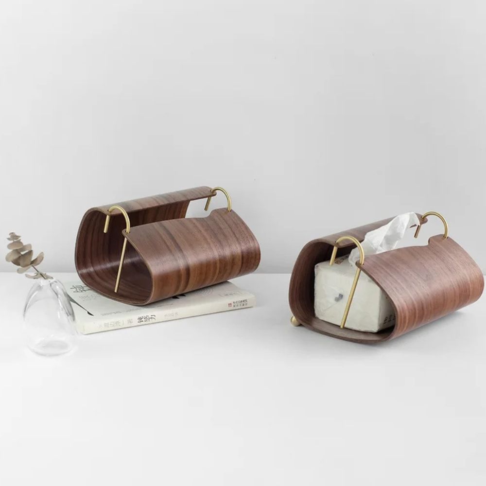 Träbrass vävnadshållare