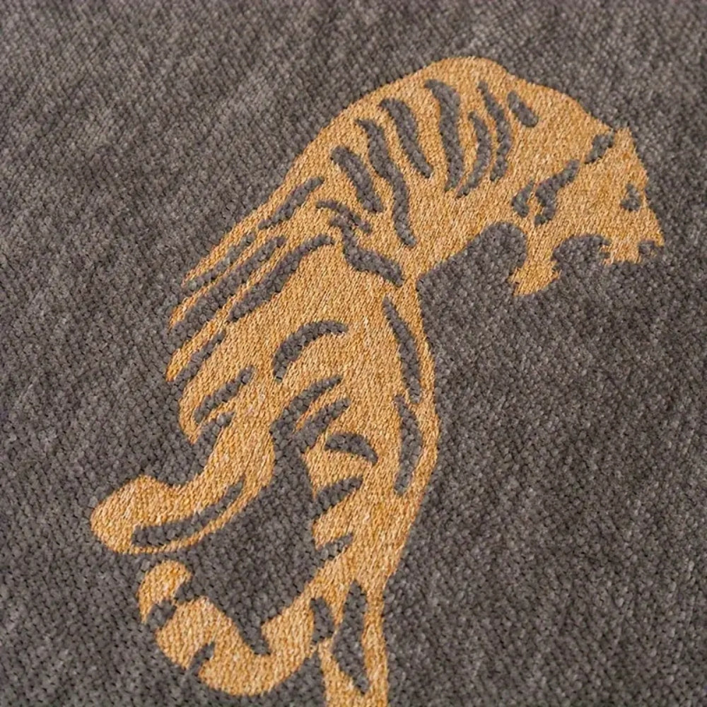 Safari Tiger Chenille Sofföverdrag