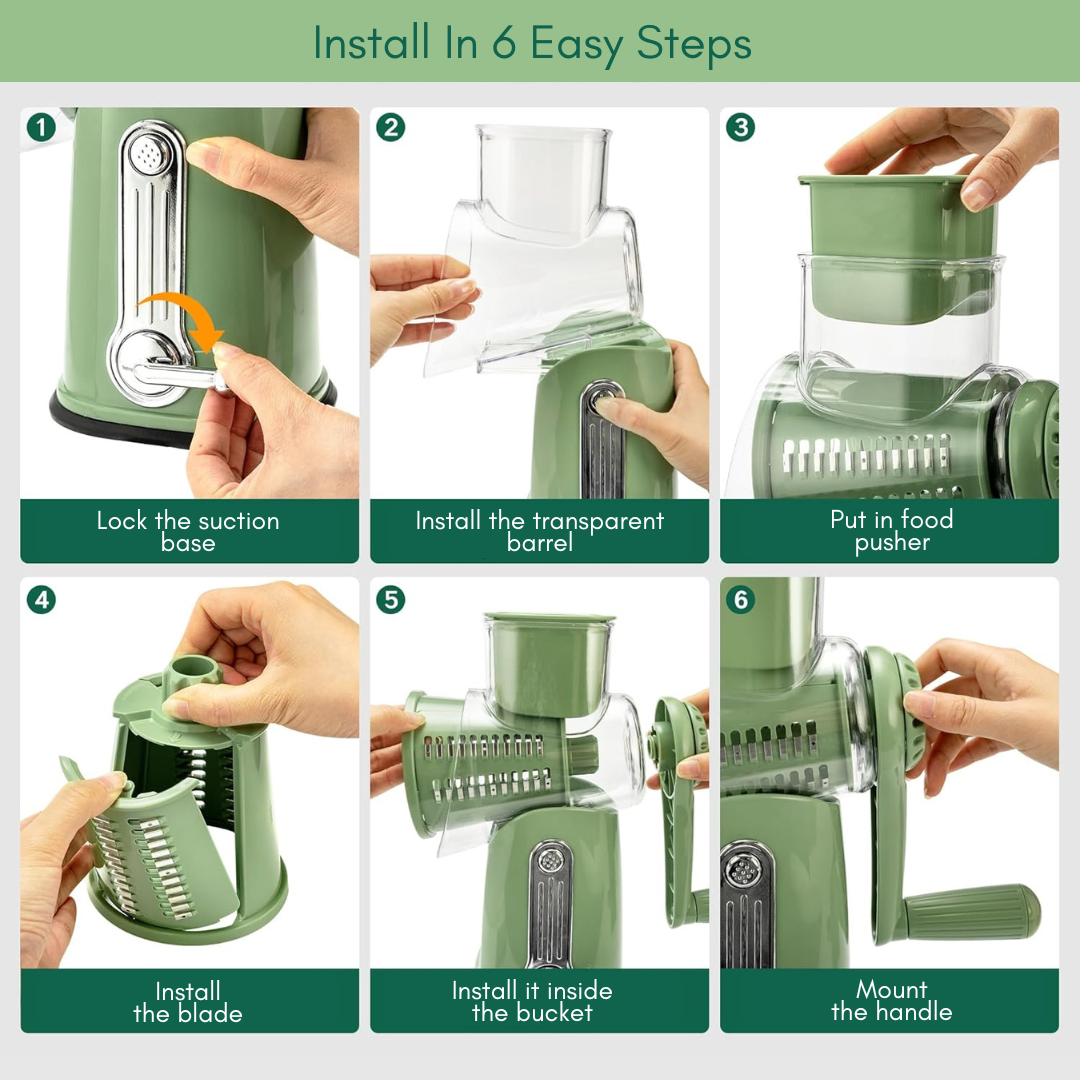 5-i-1 Grönsaksklippare