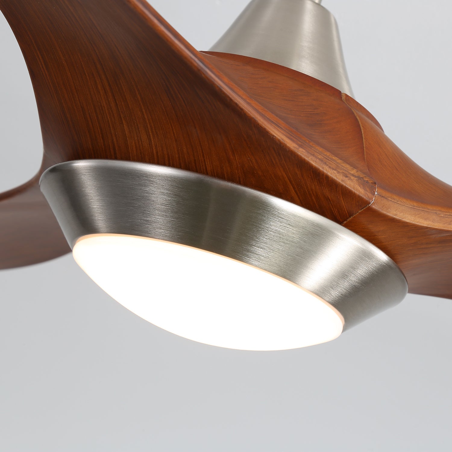 Multi-Hastighet 52" Vändbar Takfläkt med Ljus, Fjärrkontroll & Timer