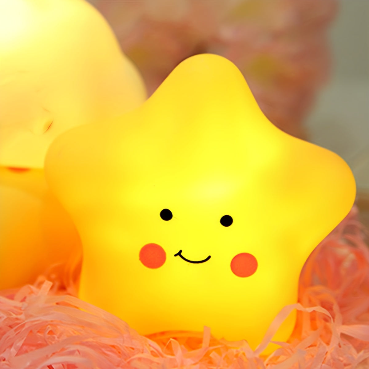 StarGlow - Söt Pentagram Nattlampa för Sovrum & Barnrum